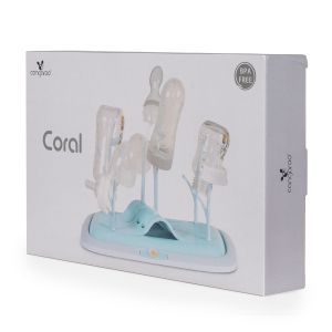 Сушилня за шишета и аксесоари Coral син