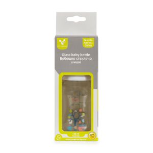 Стъклено стандартно шише 125 ml GB301
