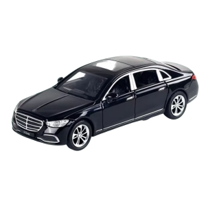 Метална кола Mercedes-Benz S-Class, Черен, 1:32, Без опаковка
