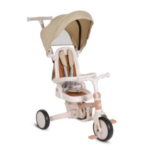 Триколка Compacto 4в1 бежов