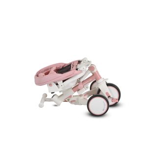 Триколка Compacto 4в1 розов