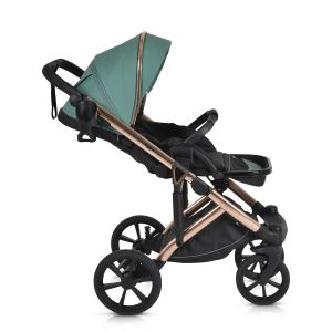 Комбинирана количка 3 в 1 Eggo Emerald-blue