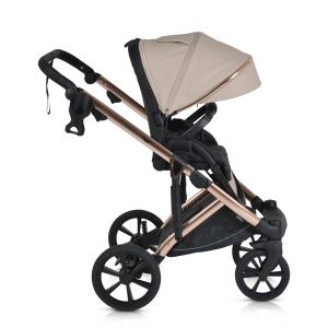 Комбинирана количка 3 в 1 Eggo Sand-beige