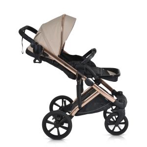 Комбинирана количка 3 в 1 Eggo Sand-beige