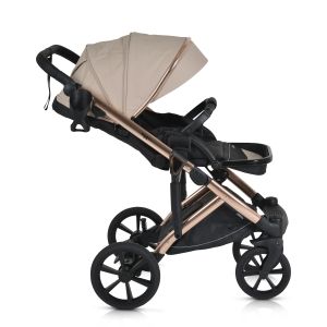 Комбинирана количка 3 в 1 Eggo Sand-beige