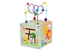 Дървен активен куб Panda HP072