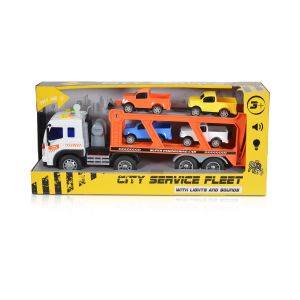 1:16 Автовоз със звук и светлина WY572A