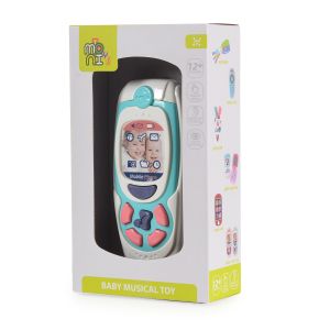 Бебешки Телефон с бутони K999-72B син