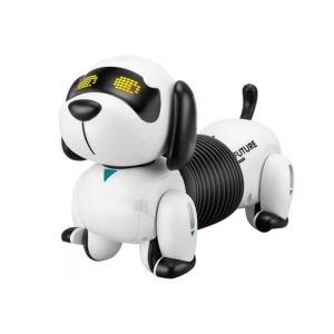 Интерактивно робот куче – Дакел с дистанционно управление, светлини и звуци