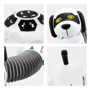 Интерактивно робот куче – Дакел с дистанционно управление, светлини и звуци