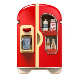 Детски хладилник с осветление и аксесоари