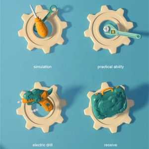 Детски конструктор Dino Zone с винтоверт и маса – 315 части