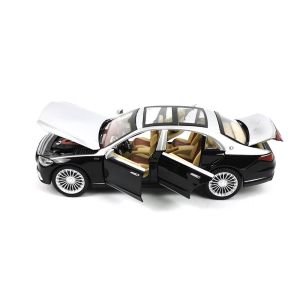 Метална кола Mercedes Maybach 1:22, Със звук и светлини, Черен