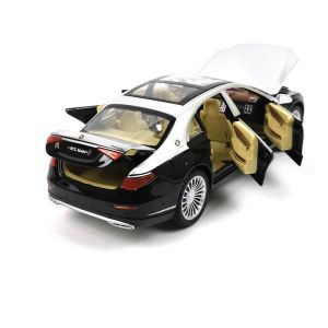 Метална кола Mercedes Maybach 1:22, Със звук и светлини, Черен