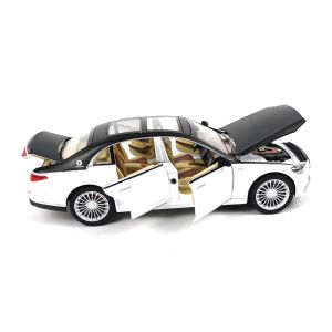 Метална кола Mercedes Maybach 1:22, Със звук и светлини, Бял