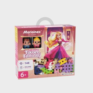 Мини вафлен конструктор Marioinex &quot;Кула на фантазиите &quot;, 148 части