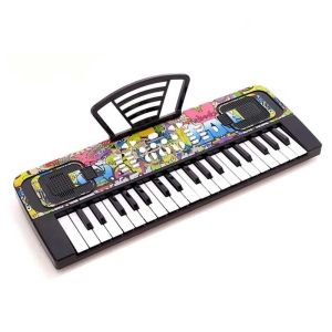 Детски синтезатор с 37 клавиша, микрофон и MP3 функция