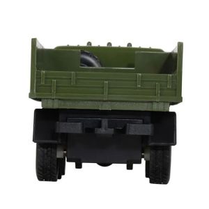 Военен камион с метална кабина – камуфлажен дизайн, Зелен