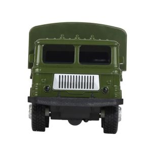 Военен камион с метална кабина – камуфлажен дизайн, Зелен