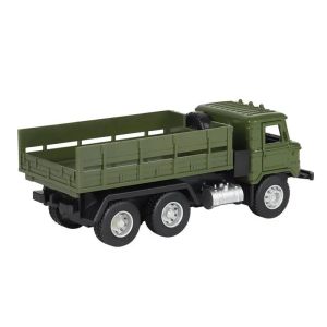 Военен камион с метална кабина – камуфлажен дизайн, Зелен