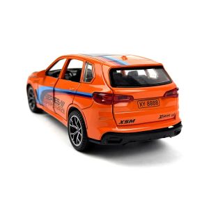 Метален автомобил BMW X5 M – мащаб 1:24, оранжев, Без опаковка