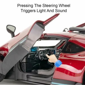 Метална кола Mercedes-AMG ONE – 1:18, червена, Без опаковка