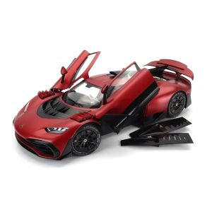 Метална кола Mercedes-AMG ONE – 1:18, червена, Без опаковка