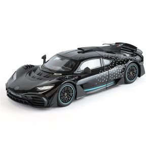 Метална кола Mercedes-AMG ONE – 1:18, черен, Без опаковка