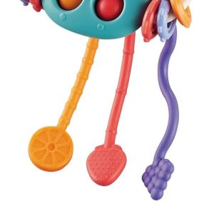 Бебешка сензорна играчка Baby bottle blue