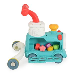 Играчка за прохождане 3в1 Happy Train mint