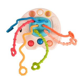 Бебешка сензорна играчка Elephant 2890-beige