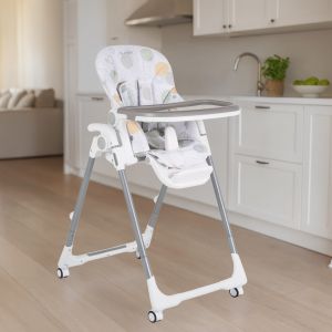 Детски стол за хранене Bueno сив