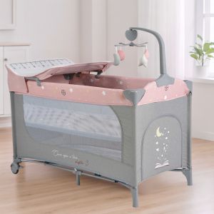 Детска кошара Once upon a time 3 розов