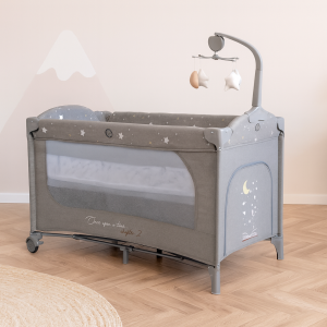 Детска кошара Once upon a time 2 сив