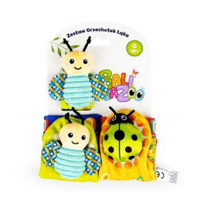 Дрънкалки чорапи Green Beetle Bee 82624