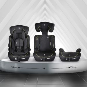 Стол за кола Flex 76-150см зелен