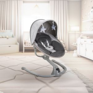 Електрическа люлка Cloud Premium + светлосив