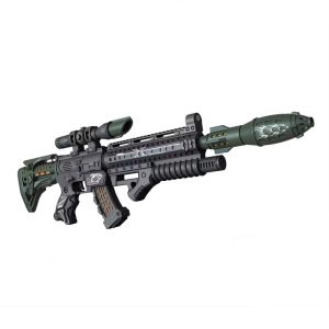 Детска бластър пушка с пушек, светлини и звук – 70 см