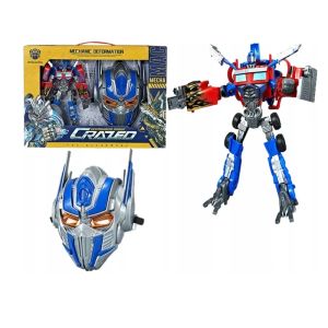Трансформиращ се робот Optimus Prime с камион и маска – вдъхновен от легендарен герой