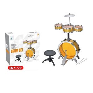 Детски барабани на стойка със столче