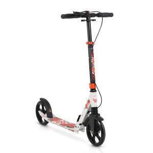 Тротинетка Spooky бял