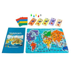 Настолна образователна игра „Чудесата на света“ – PlayLand, 8+