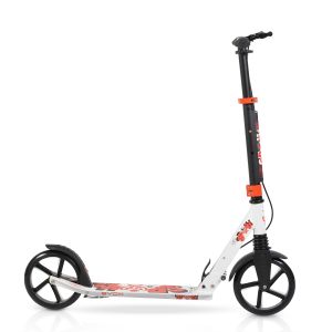 Тротинетка Spooky бял