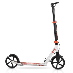 Тротинетка Spooky бял