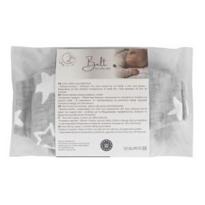 Колан против колики-сив бели звезди