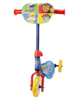 Детска тротинетка с 3 гуми синя - Пес патрул