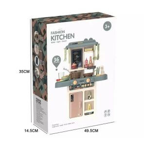 Детска кухня със светлини и звук – 36 части