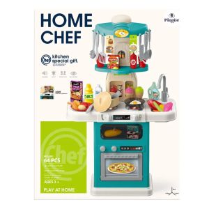 Детска кухня с 64 аксесоара, светлини и звук