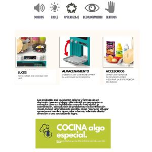 Детска кухня с 64 аксесоара, светлини и звук