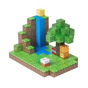 Магнитен конструктор Minecraft стил – 128 части